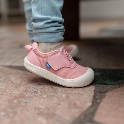 Jan + Jul - Mini-Flyer Toddler Sneakers - Pink Rainbow