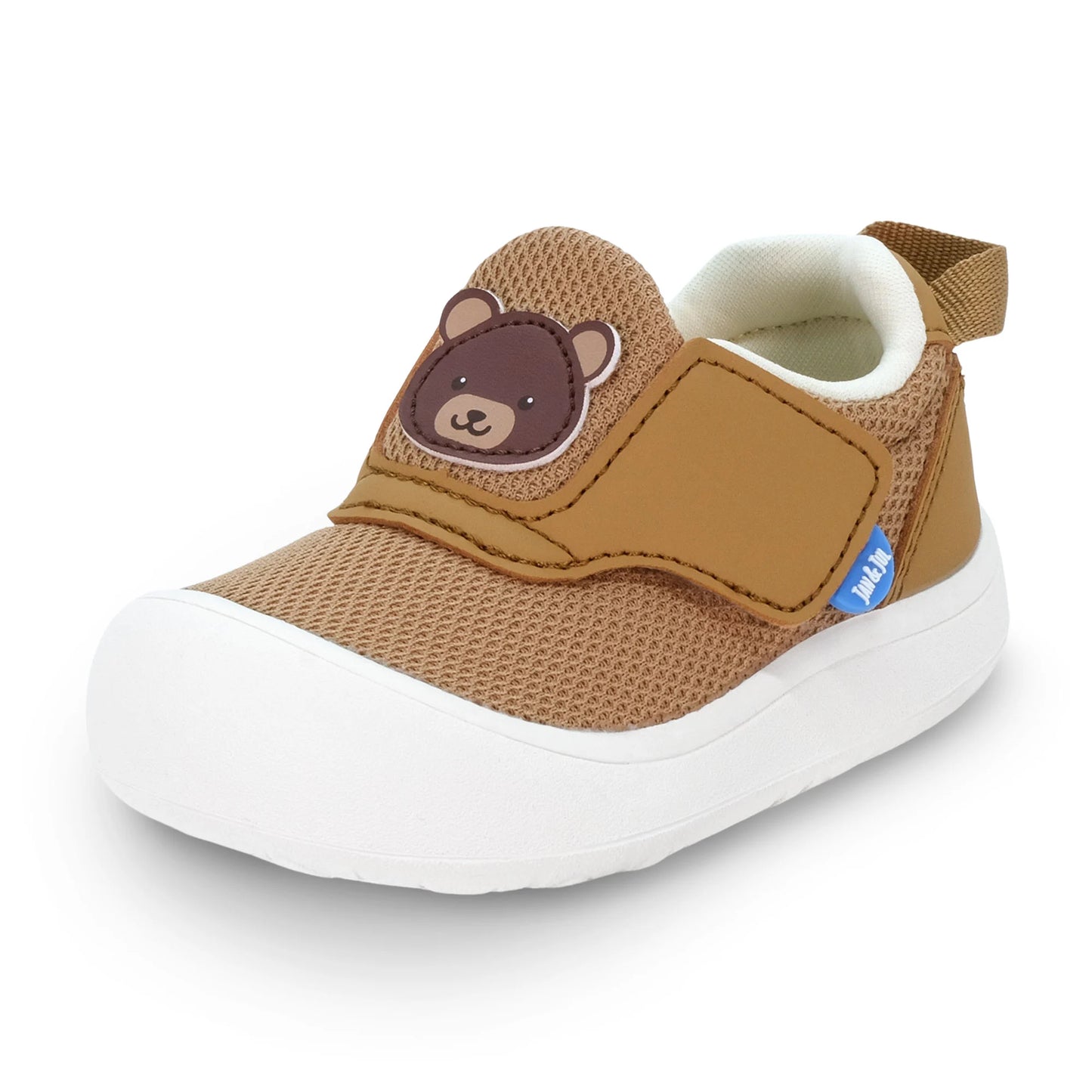 Jan + Jul - Mini-Flyer Toddler Sneakers - Brown bear