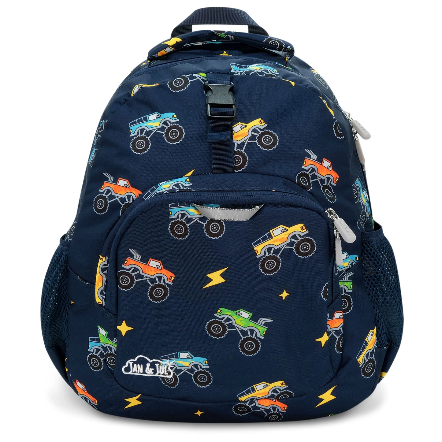 Jan + Jul - Little Xplorer Kids' Backpack - Big Trucks