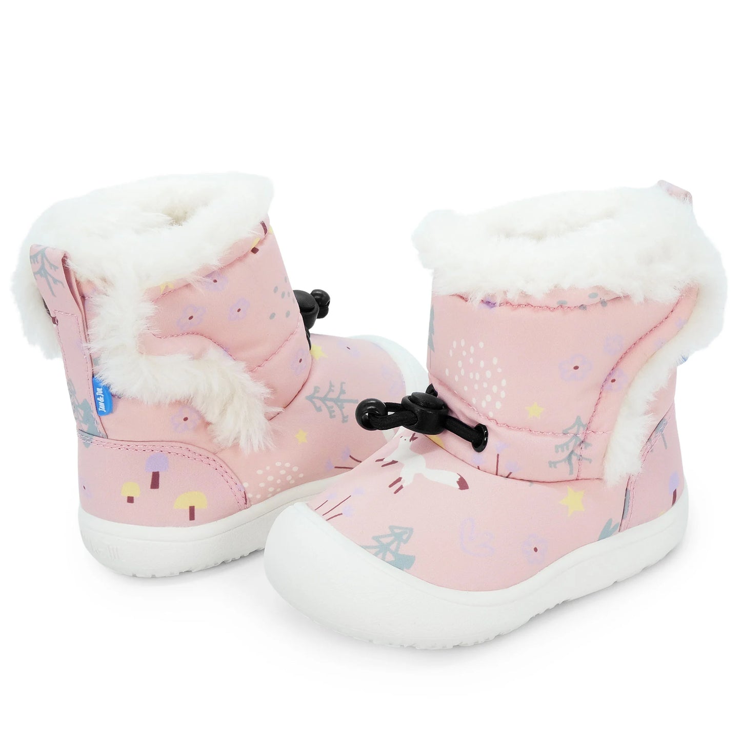 Jan + Jul - Stay Put Trail Booties - Pink Forest