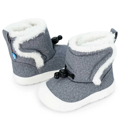 Jan + Jul - Stay Put Trail Booties - Heather Grey