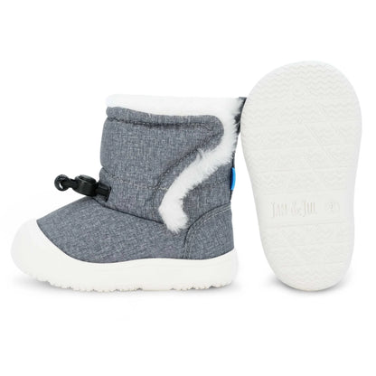 Jan + Jul - Stay Put Trail Booties - Heather Grey