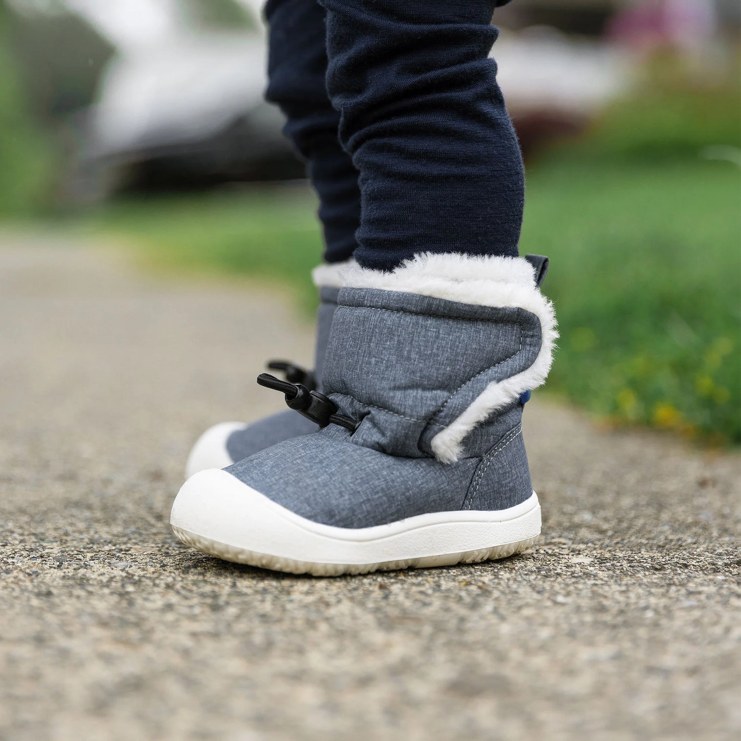 Jan + Jul - Stay Put Trail Booties - Heather Grey