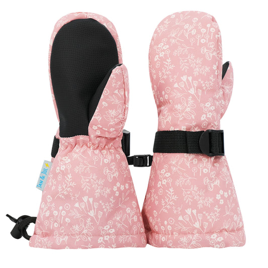 Jan + Jul - Toasty-Dry Waterproof Snow Mittens - Prairie Flower