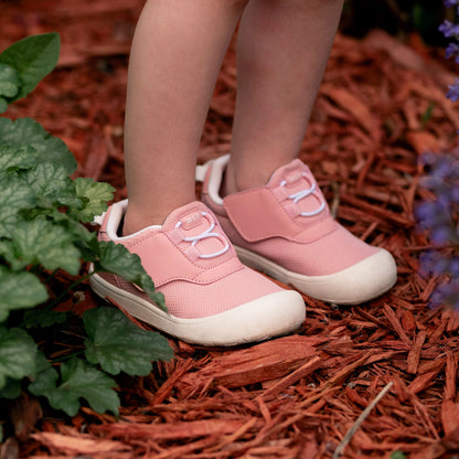 Jan + Jul - Mini-Flyer Toddler Sneakers - Dusty Pink