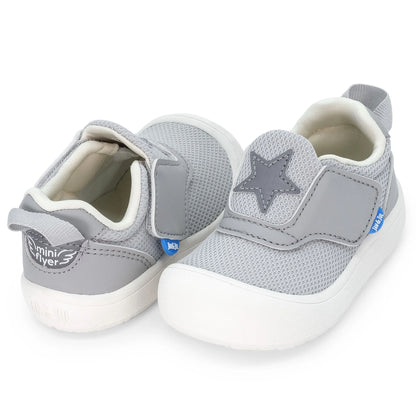 Jan + Jul - Mini-Flyer Toddler Sneakers - Silver Star