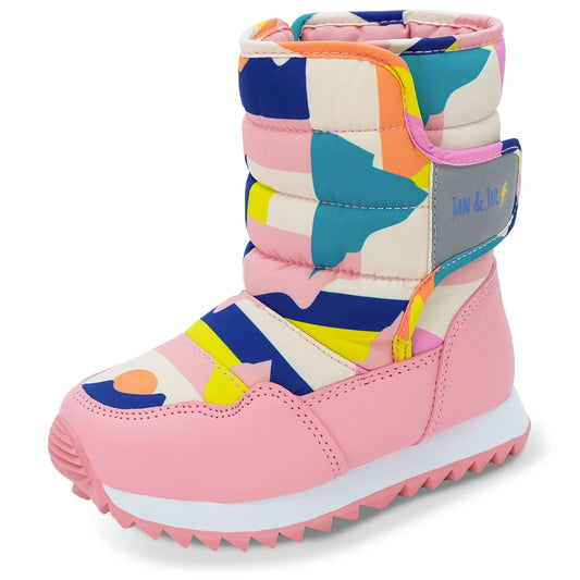 Jan + Jul - Toasty-Dry Puffy Winter Boots - Winter Sun