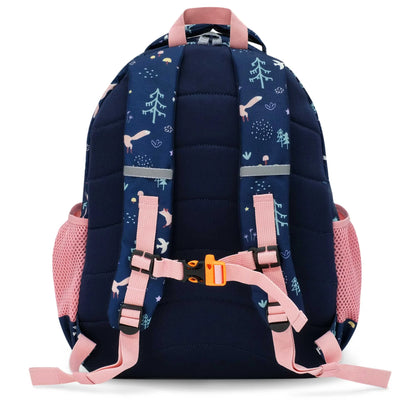 Jan + Jul - Little Xplorer Kids' Backpack - Navy Forest