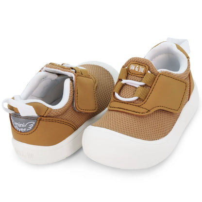 Jan + Jul - Mini-Flyer Toddler Sneakers - Soft Brown
