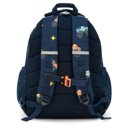 Jan + Jul - Little Xplorer Kids' Backpack - Big Trucks