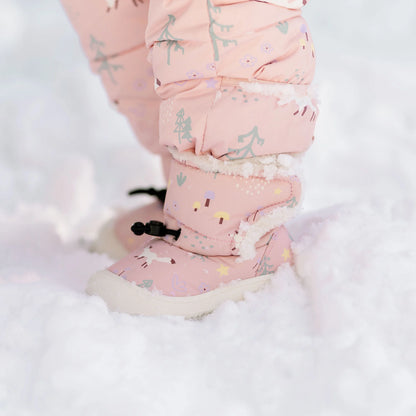 Jan + Jul - Stay Put Trail Booties - Pink Forest