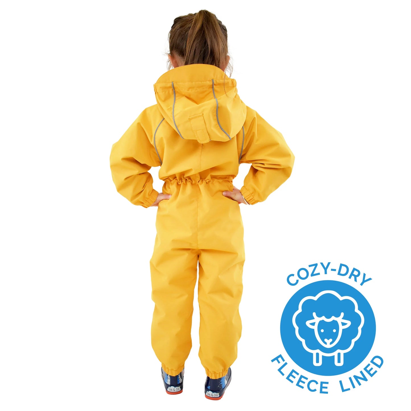 Jan + Jul - Cozy-Dry Waterproof Splash Suit - Yellow