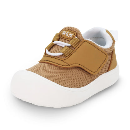 Jan + Jul - Mini-Flyer Toddler Sneakers - Soft Brown