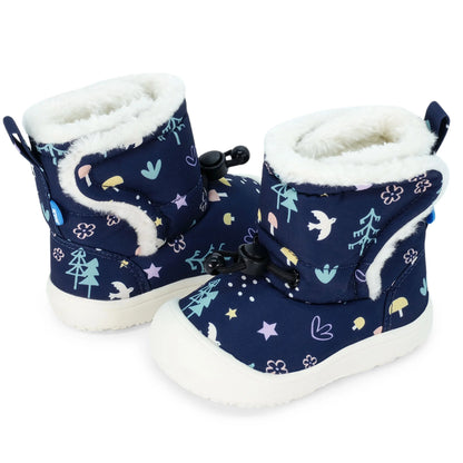 Jan + Jul - Stay Put Trail Booties - Navy Forest