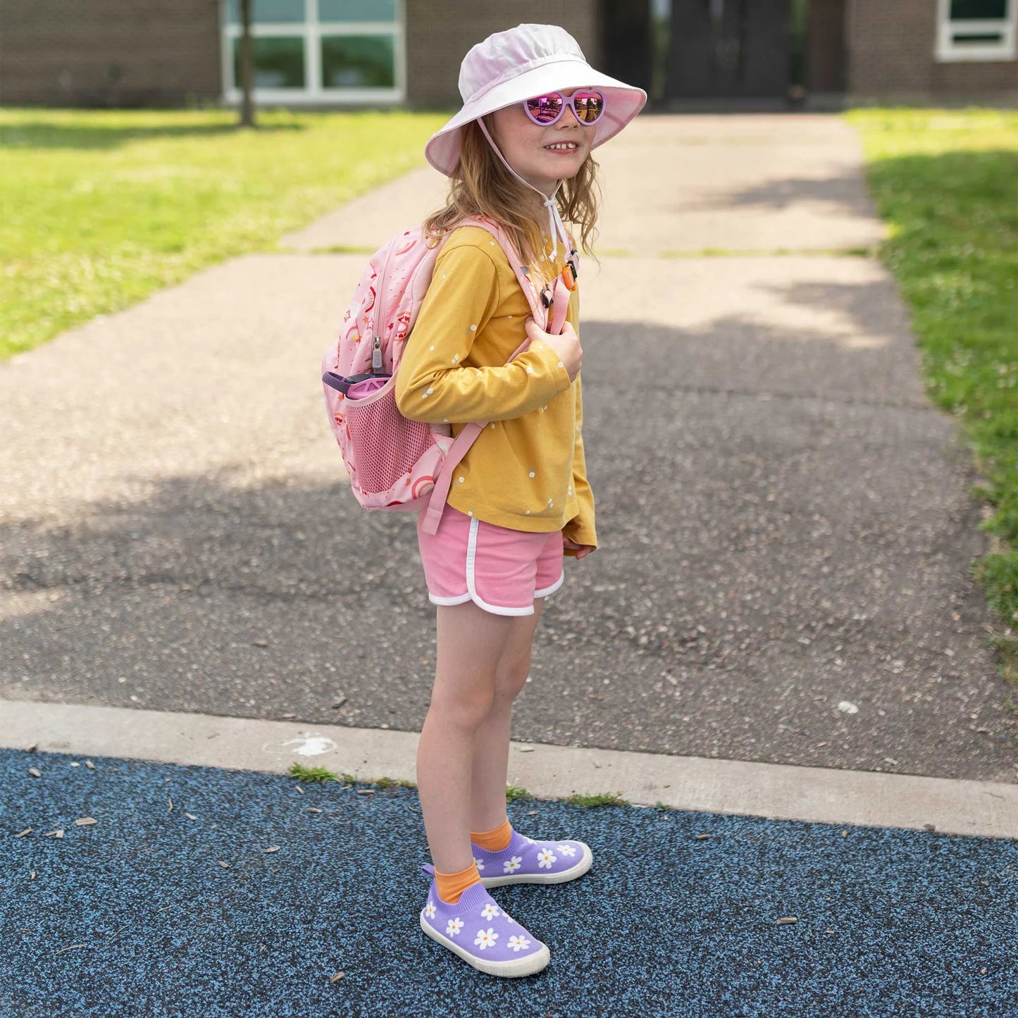 Jan + Jul - Xplorer Knit Shoes - Purple Daisy