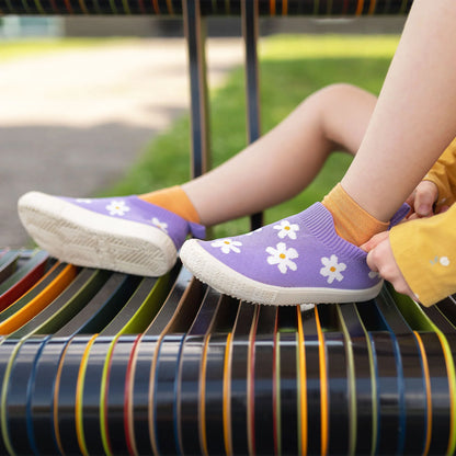 Jan + Jul - Xplorer Knit Shoes - Purple Daisy
