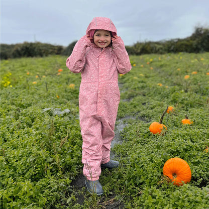Jan + Jul - Cozy-Dry Waterproof Splash Suit - Prairie Flowers