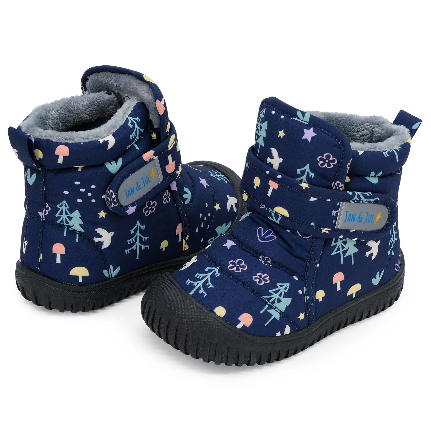 Jan + Jul Toasty-Dry Booties - Navy Forest