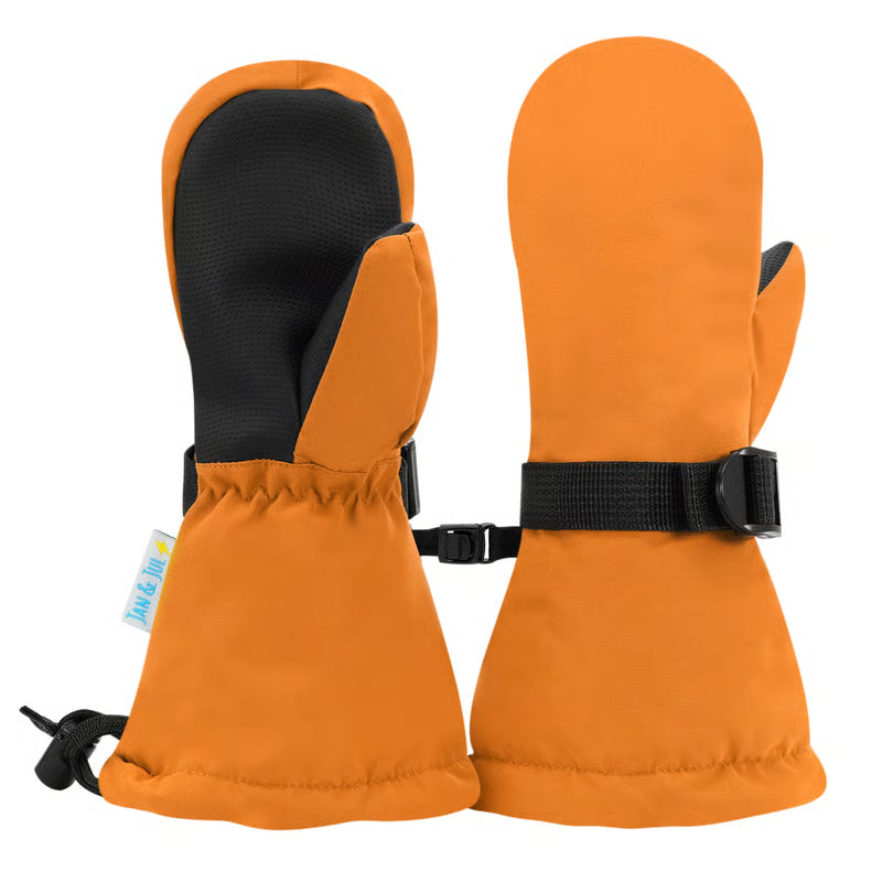 Jan + Jul - Toasty-Dry Waterproof Snow Mittens - Cinnamon