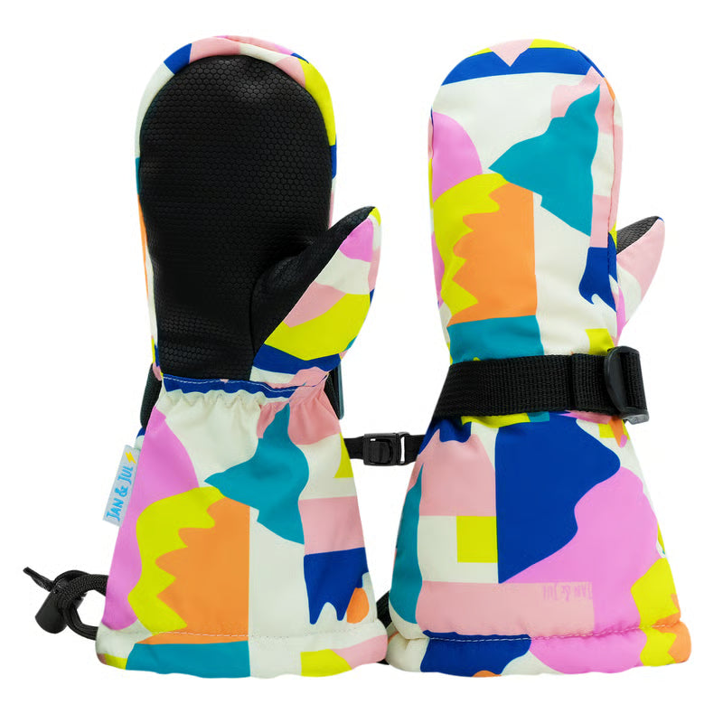 Jan + Jul - Toasty-Dry Waterproof Snow Mittens - Winter Sun