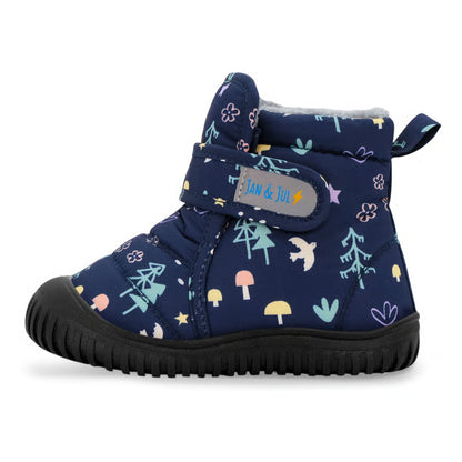 Jan + Jul Toasty-Dry Booties - Navy Forest