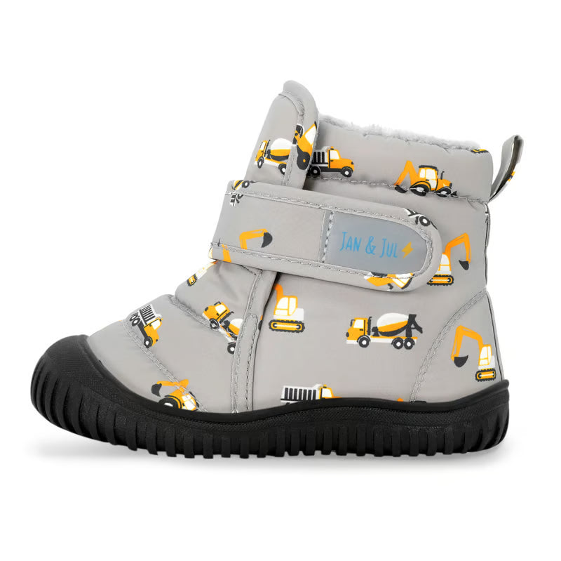 Jan + Jul Toasty-Dry Booties - Grey Construction