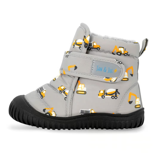 Jan + Jul Toasty-Dry Booties - Grey Construction