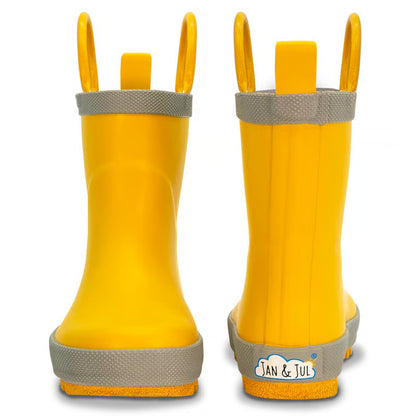 Jan + Jul - Rain Boots - Yellow