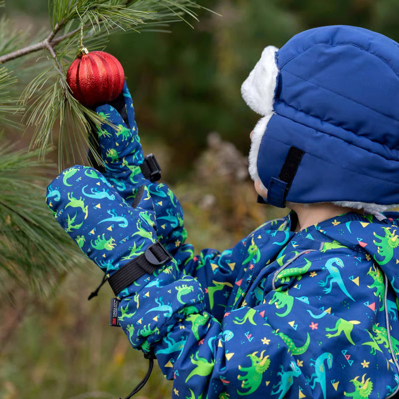 Jan + Jul - Toasty-Dry Waterproof Snow Mittens - Dinoland