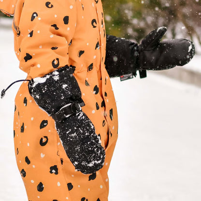 Jan + Jul - Toasty-Dry Waterproof Snow Mittens - Black