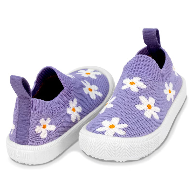 Jan + Jul - Xplorer Knit Shoes - Purple Daisy