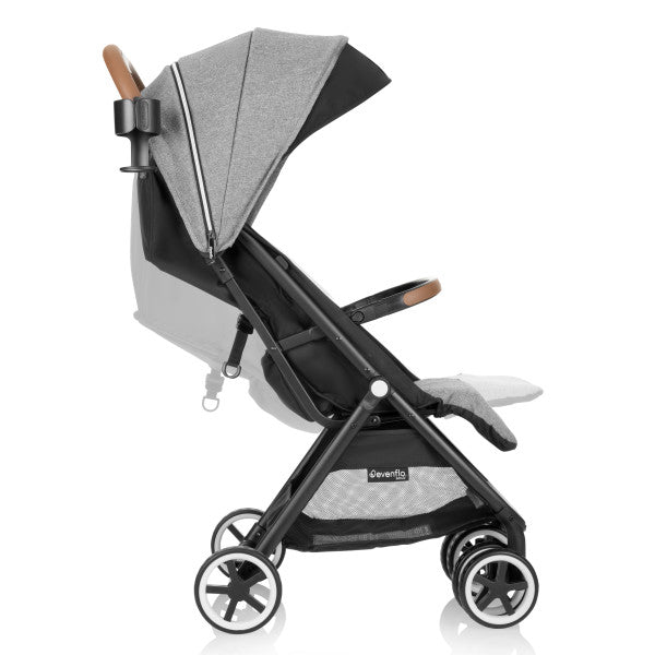 EVENFLO GOLD Otto Self-Folding Lightweight Travel Stroller (Moonstone Gray)