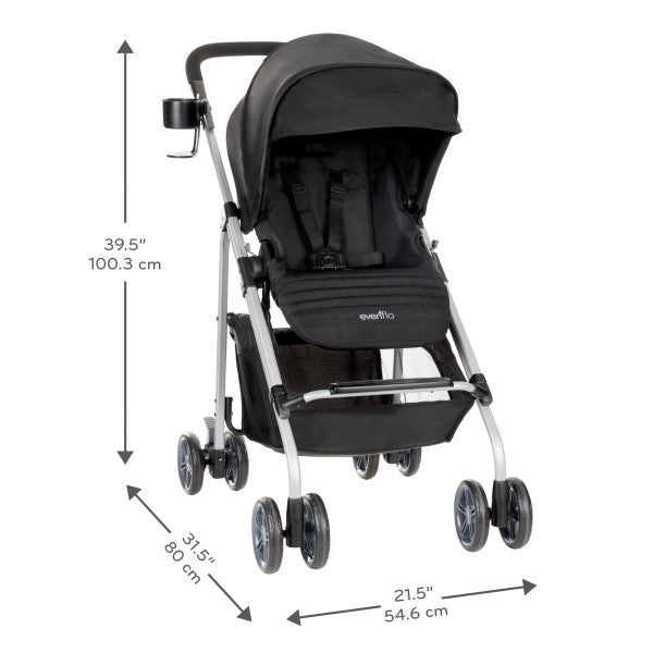 How to hotsell open evenflo stroller