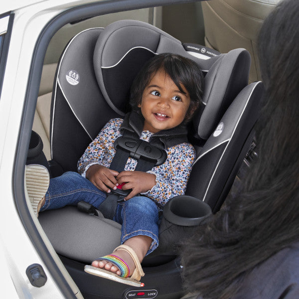 🔥 HOT DEAL 🔥 EVENFLO Revolve360 Rotational All-In-One Convertible Car Seat (Amherst Gray)
