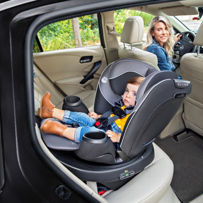🔥 HOT DEAL 🔥 EVENFLO Revolve360 Rotational All-In-One Convertible Car Seat (Amherst Gray)