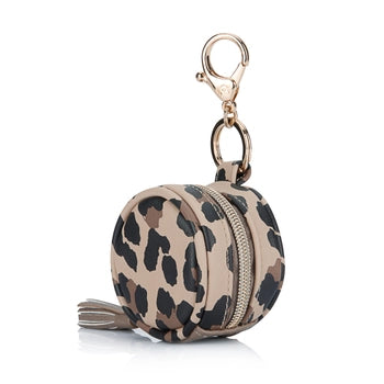 Itzy Ritzy - Leopard Diaper Bag Charm Pod Keychain (7381167833266)