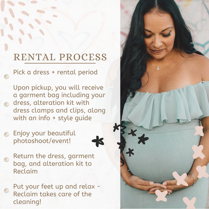 Bump Shoot Rental Dress - Burgundy Lace Off Shoulder Long Sleeve Maternity Maxi Dress (7206083231922)