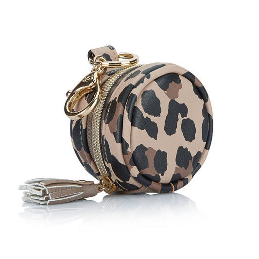 Itzy Ritzy - Leopard Diaper Bag Charm Pod Keychain (7381167833266)