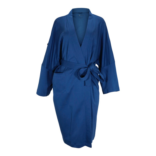 Cat & Dogma - Women's Robe Moonlight Blue