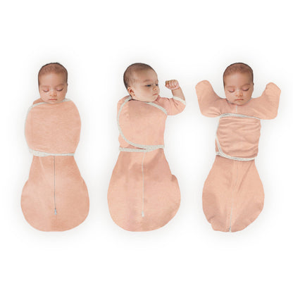 Omni Swaddle Sack - Heathered Peach Blush - Newborn/0-3 Months