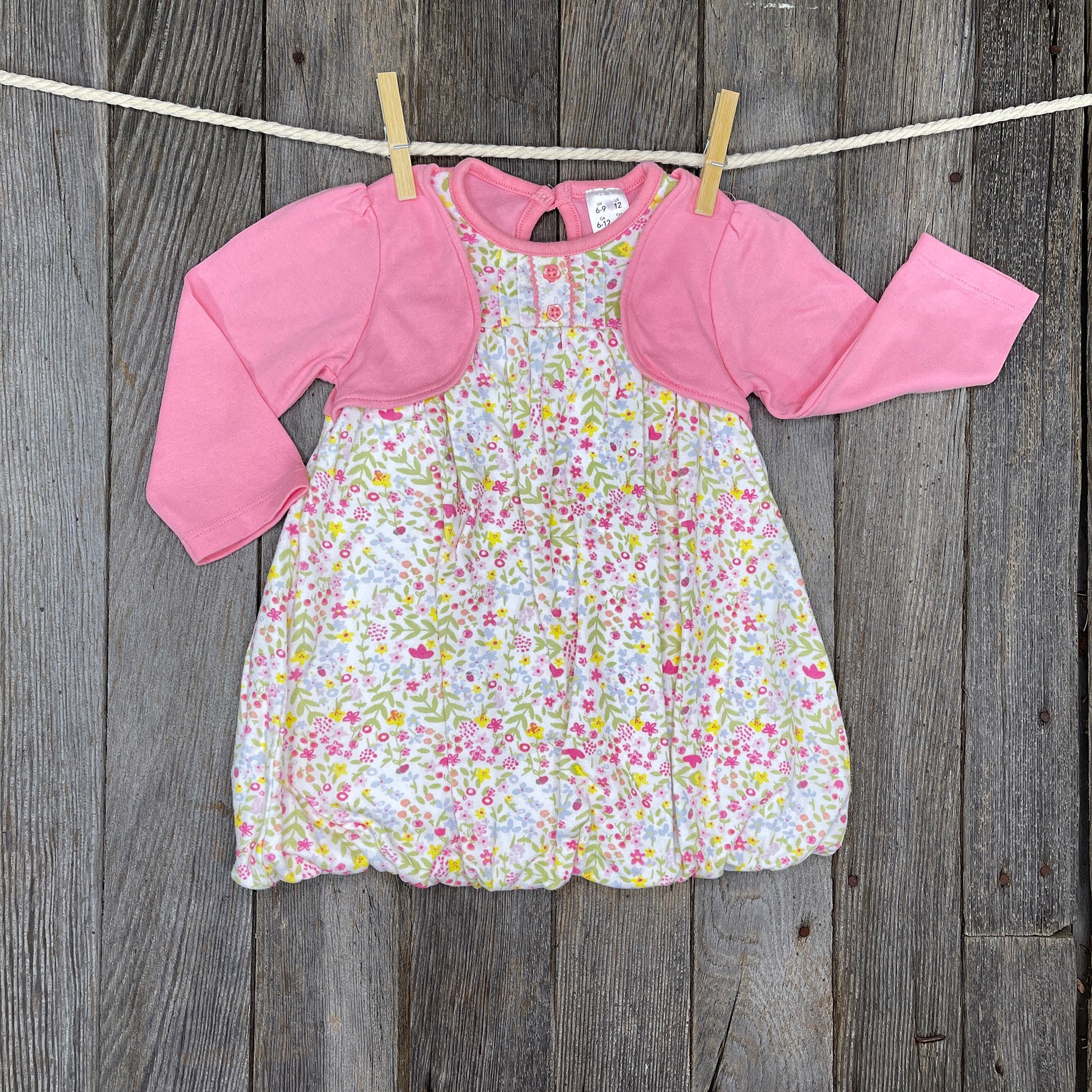 One Piece Outfit Dress 12-18 Months Essentials (7202337194162)