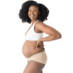 Kindred Bravely - Bamboo Maternity & Postpartum Panties - 2 Pack black & beige (7439092252850)