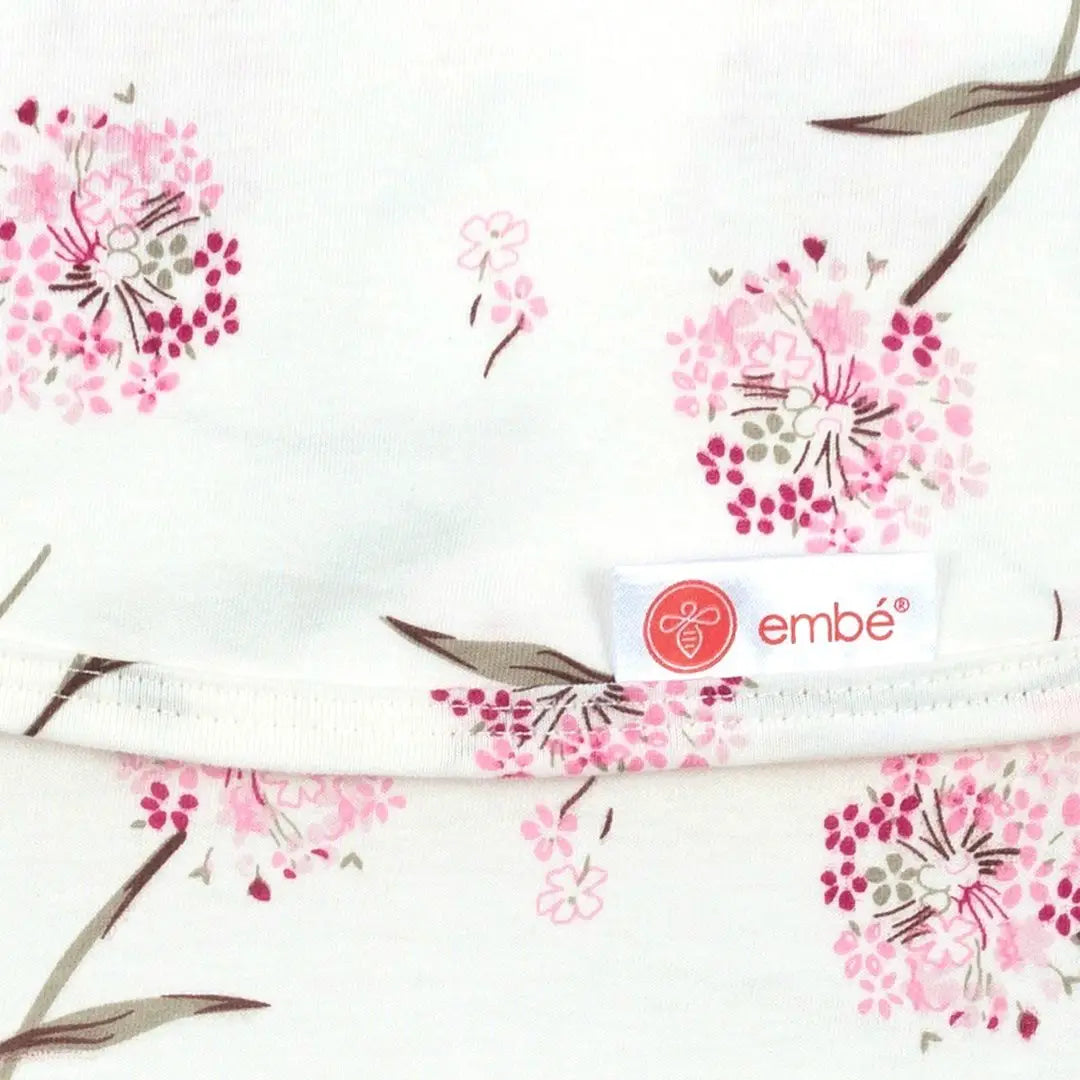embé® - Pink Clustered Flowers | Starter Swaddle Original (7383732093106)