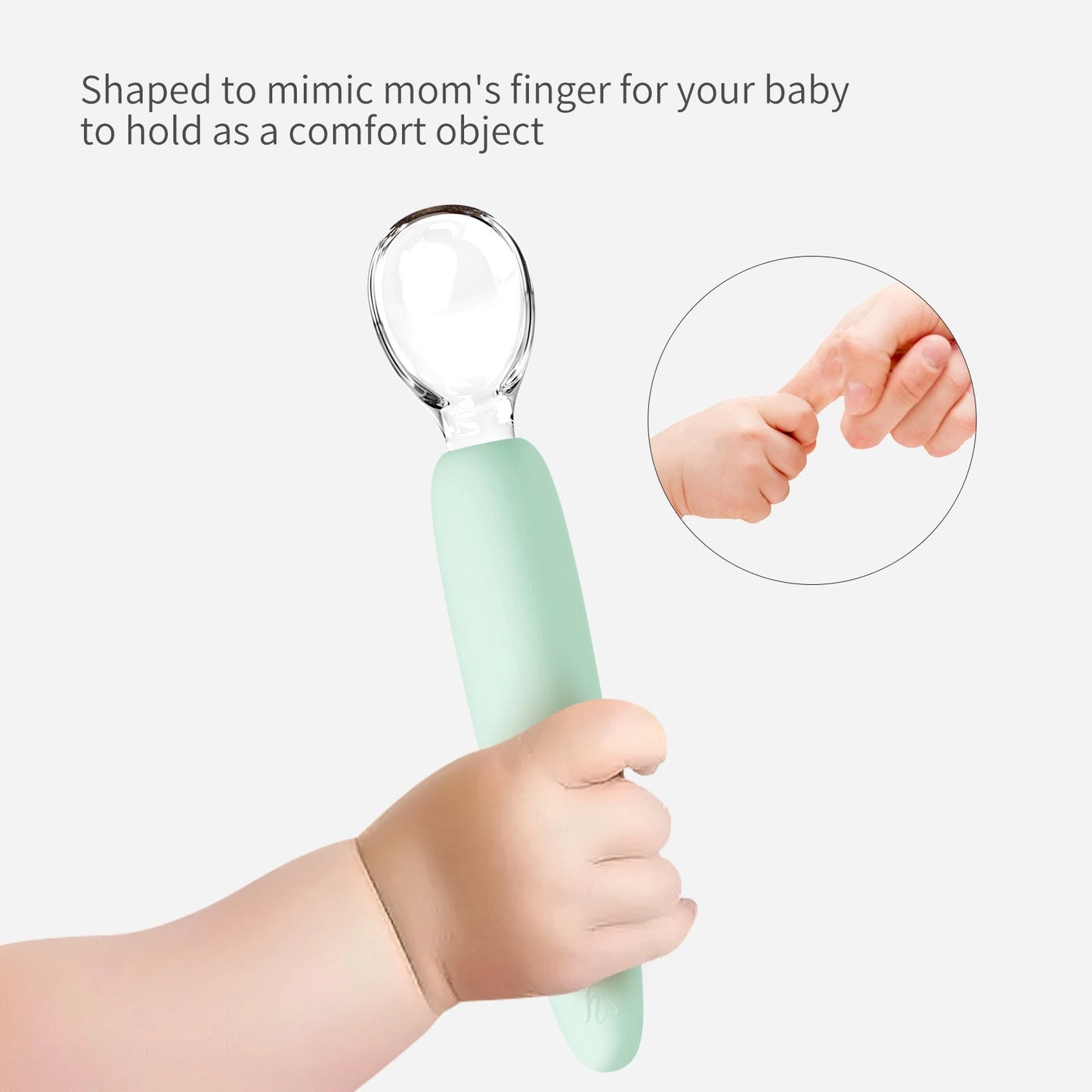 YOOFOREA - Silicone First Stage Teether Spoons