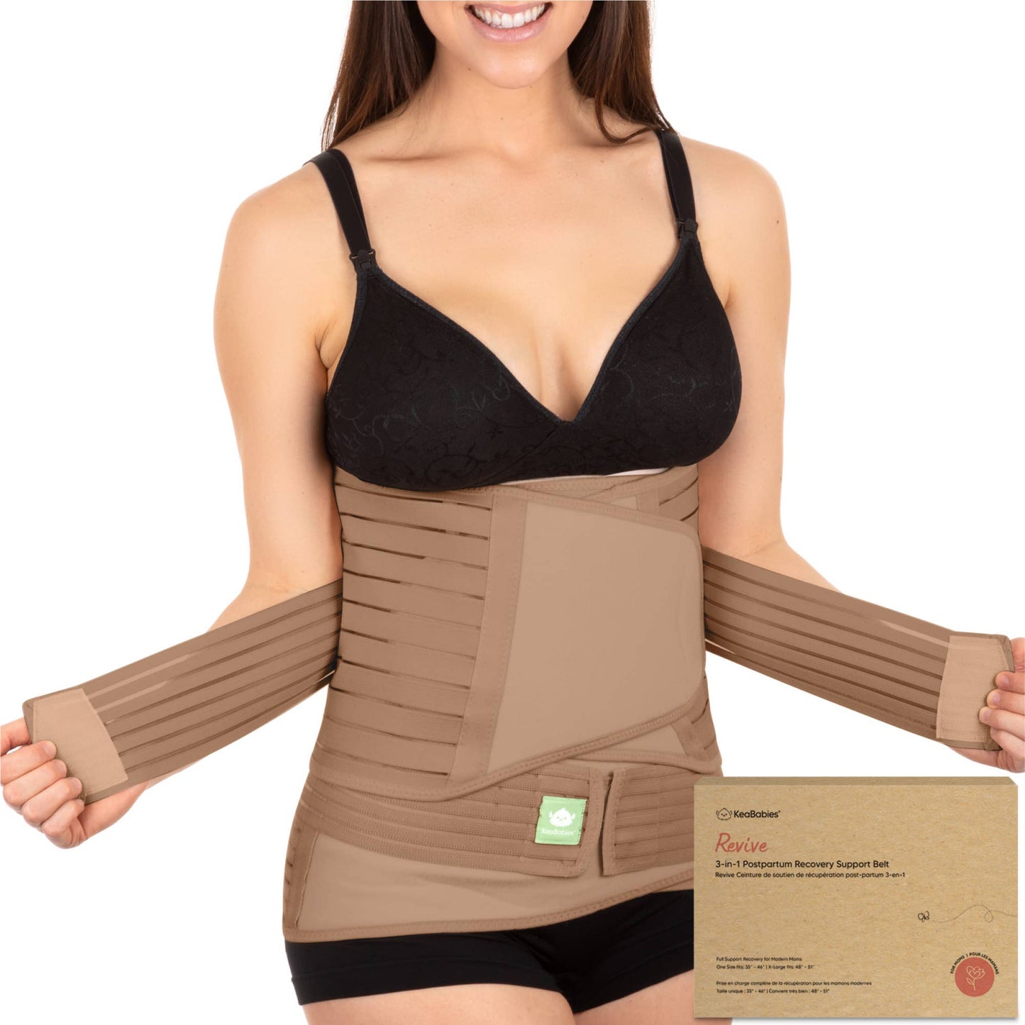 3 in 1 Postpartum Belly Support Recovery Wrap - Postpartum Belly