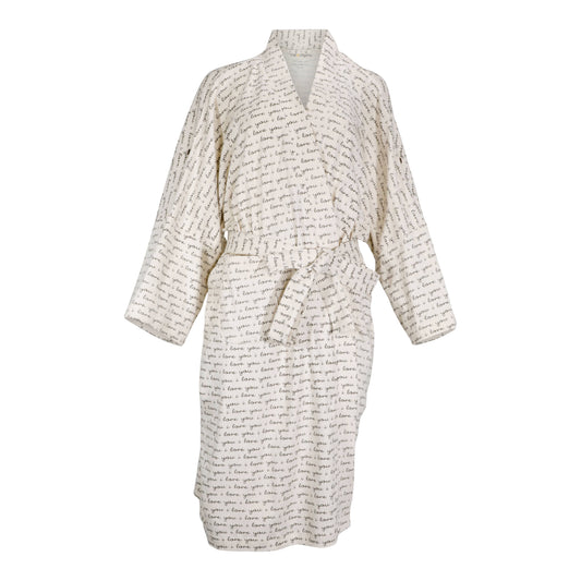Cat & Dogma - Women's Robe I Love You 
(Mommy and Me)