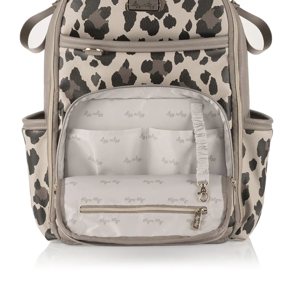 Itzy Ritzy - *NEW* Leopard Boss Plus™ Backpack Diaper Bag (7381167571122)