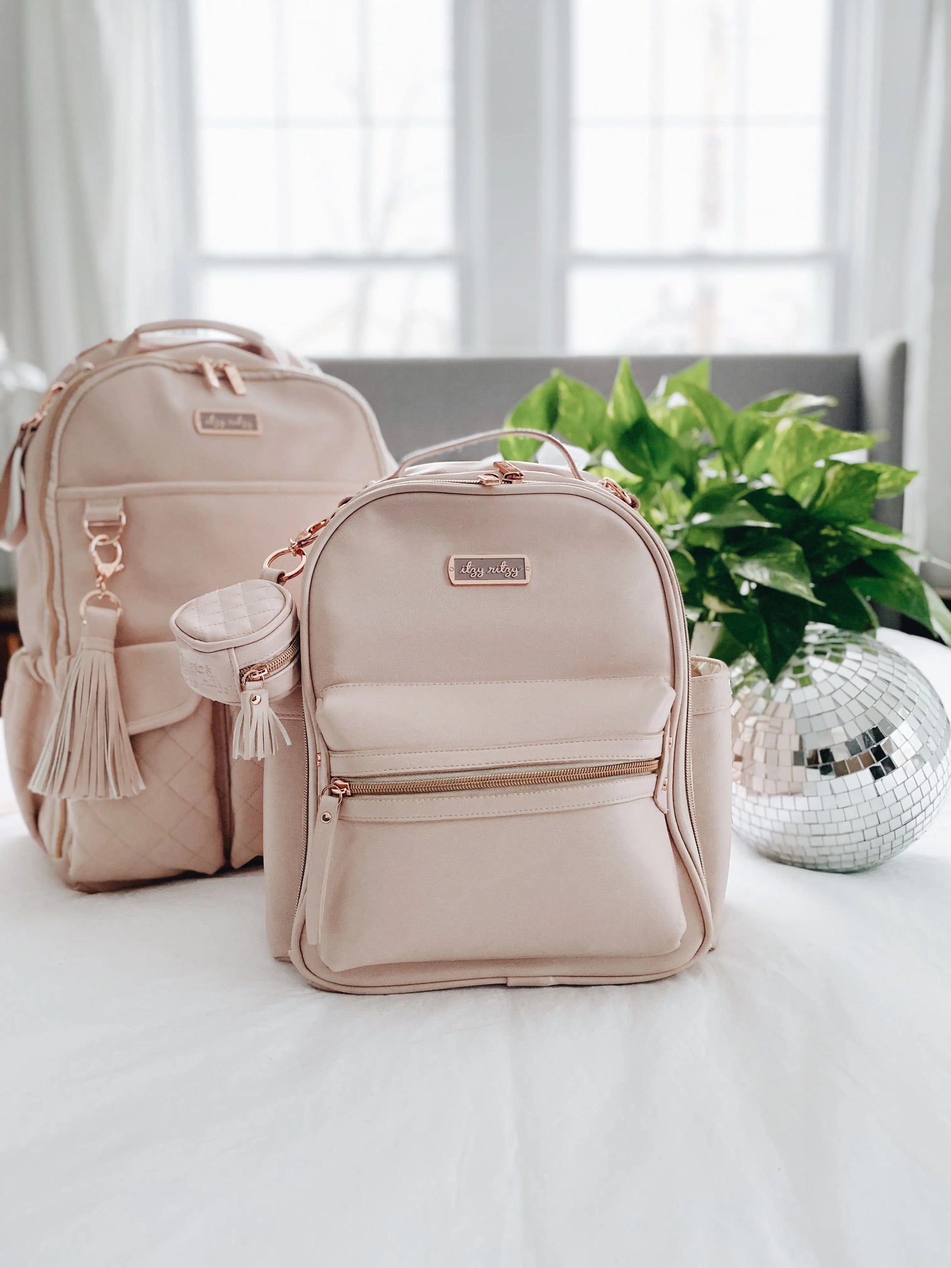 Itzy Ritzy Blush Itzy Mini Diaper Bag Backpack