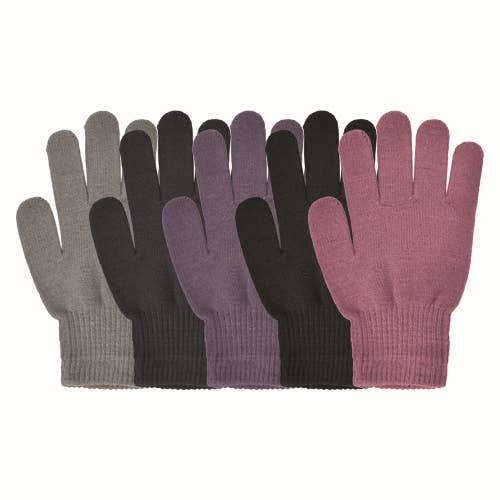 Solid Knit Stretch Glove