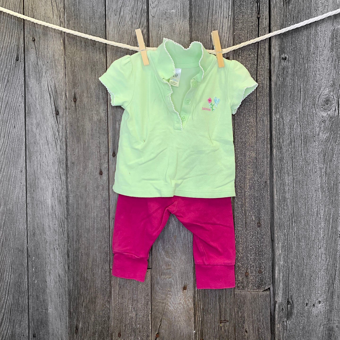 Two Piece Outfit 3-6 Months Essentials (7228562538674)